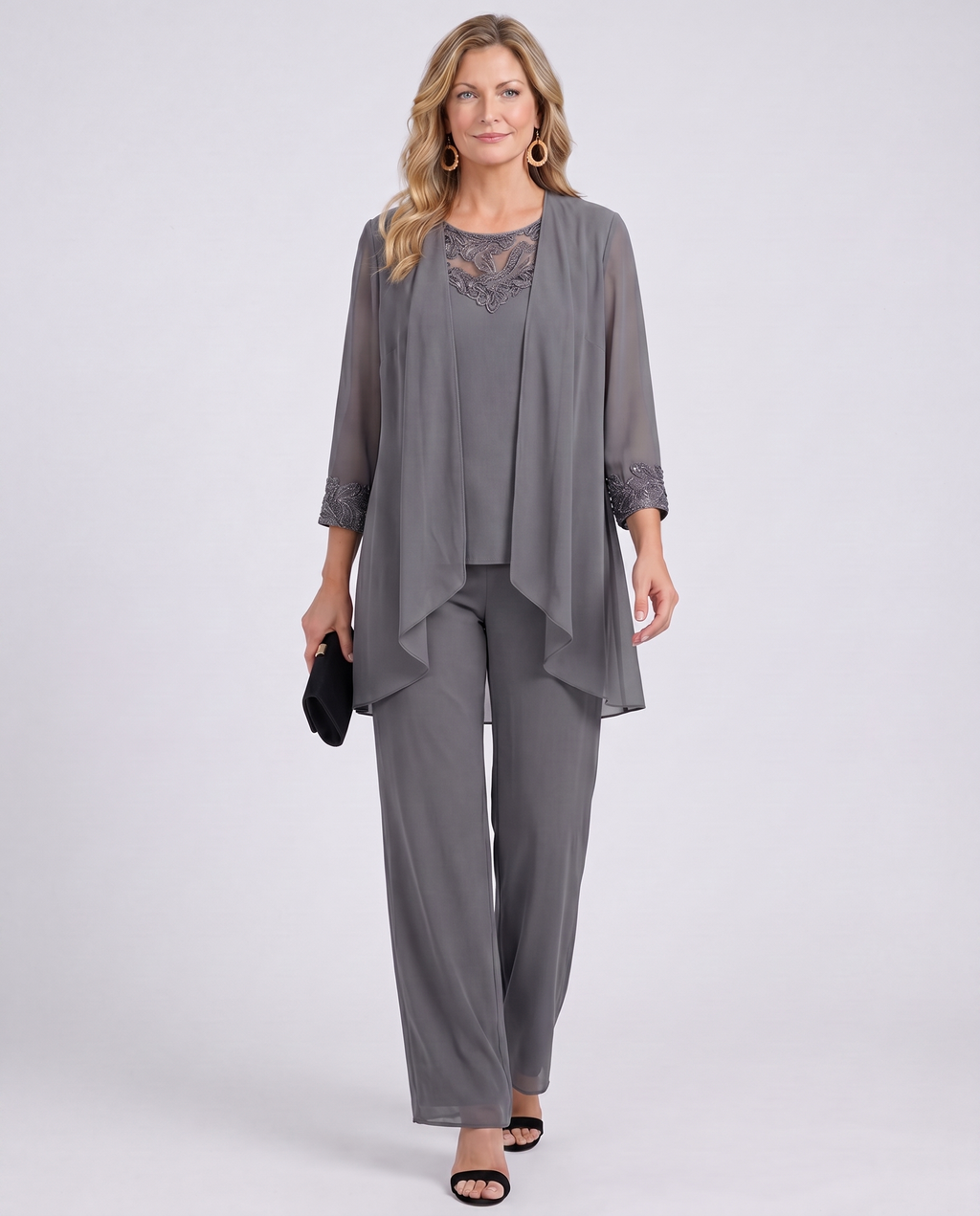 Lillie | Minimalist style classic three-piece set