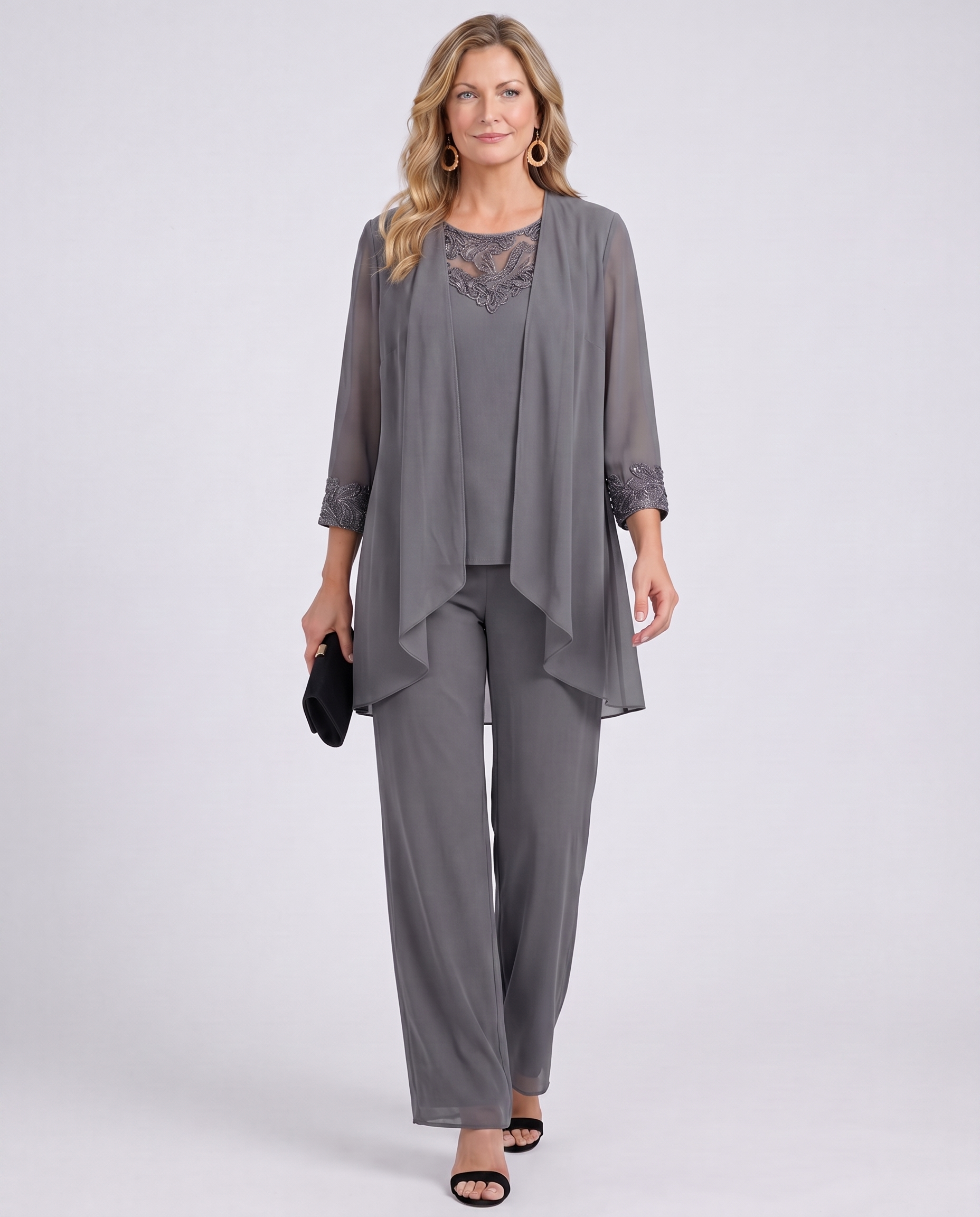 Lillie | Minimalist style classic three-piece set