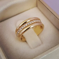 Juana - Vintage Ring with Zircon Setting