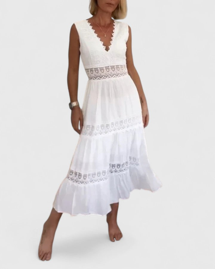 Title after removing the symbol ™:

Alena | Elegant Midi Dress