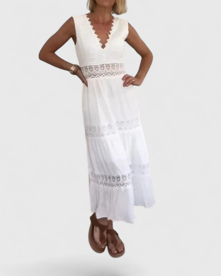 Title after removing the symbol ™:

Alena | Elegant Midi Dress