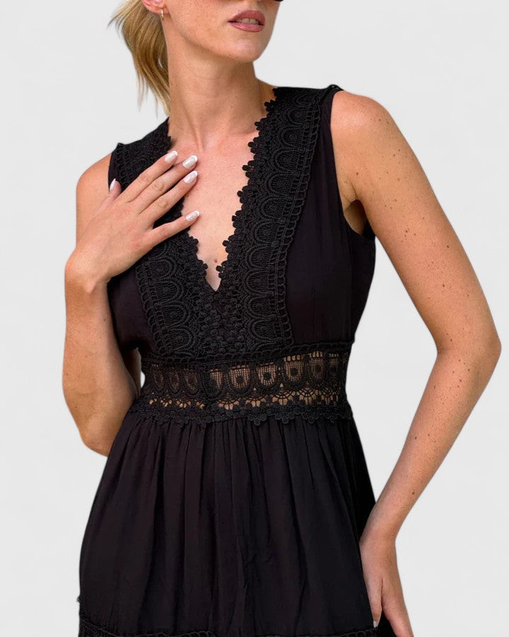 Title after removing the symbol ™:

Alena | Elegant Midi Dress