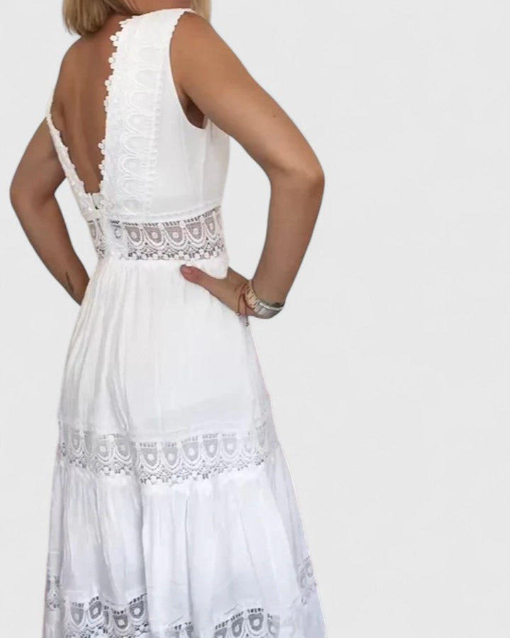 Title after removing the symbol ™:

Alena | Elegant Midi Dress