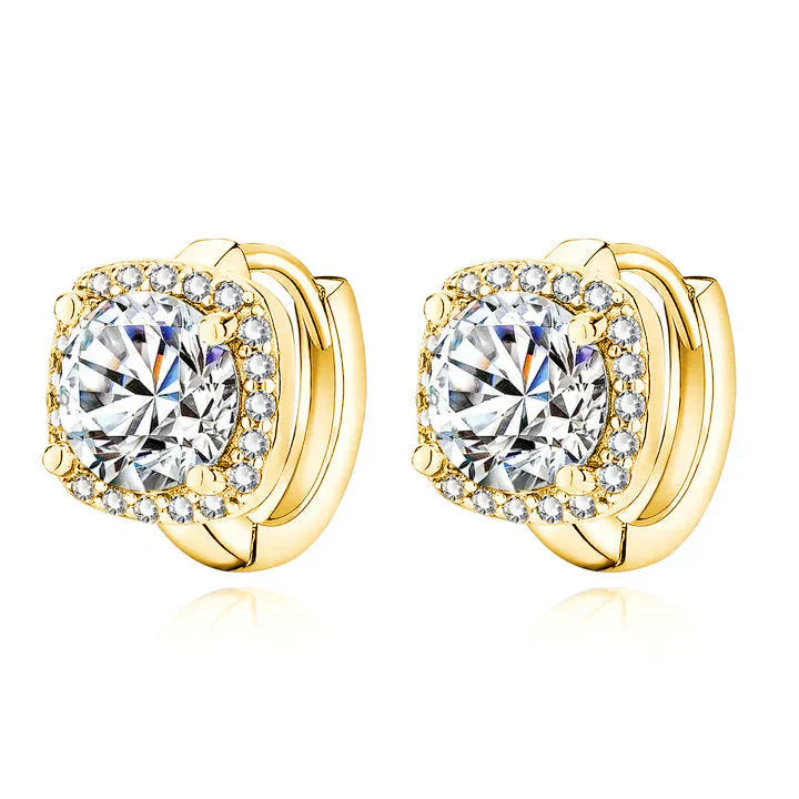 Nadine square earrings