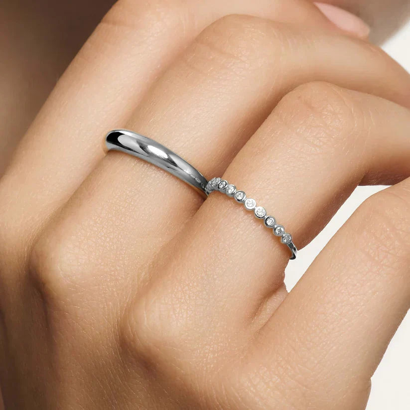 Diamond Bubble Ring