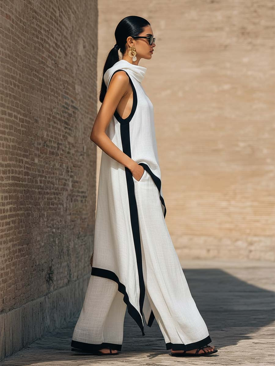 Claudie | Relaxed Chic Casual Cotton Linen Set