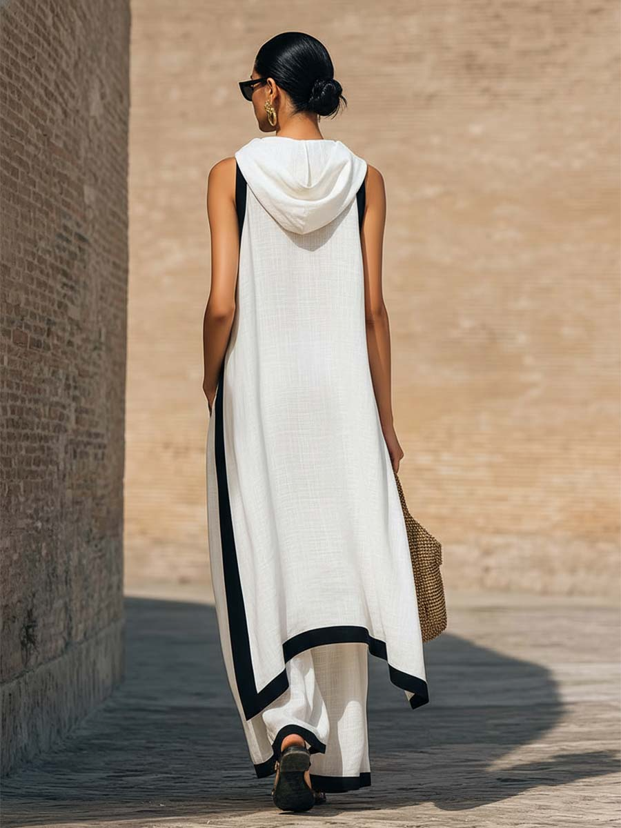 Claudie | Relaxed Chic Casual Cotton Linen Set