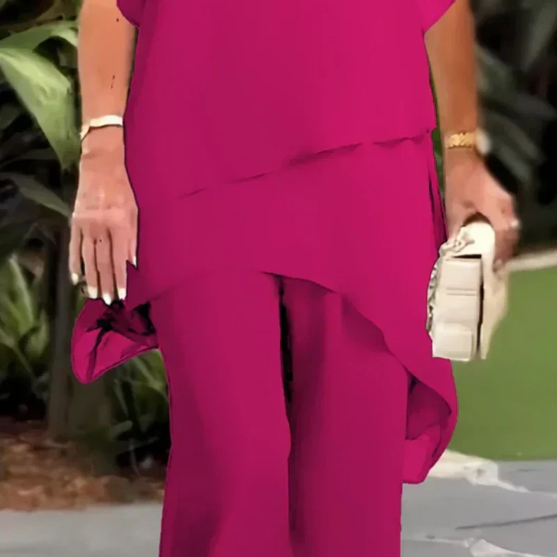 Jorellea | Draped Palazzo 2-piece Set