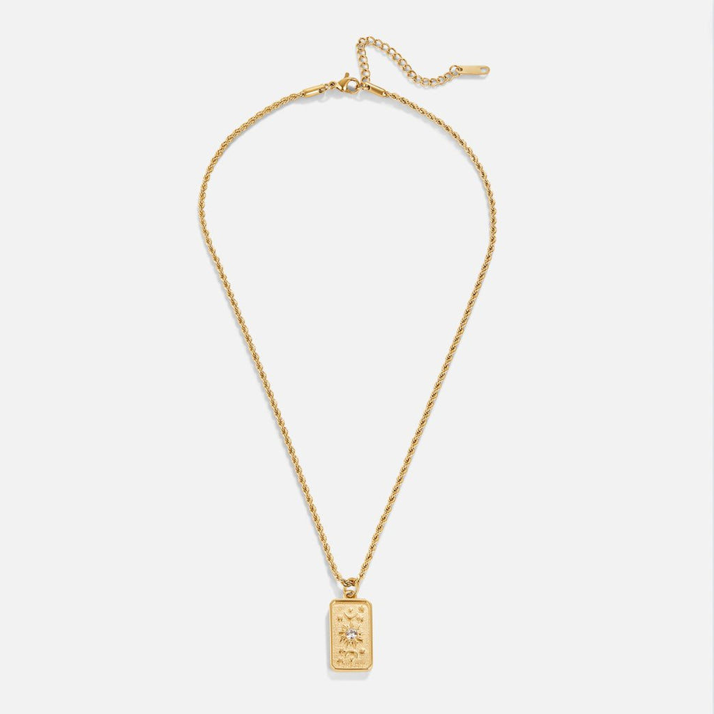 ‘The Sun’ Tarot Pendant Necklace