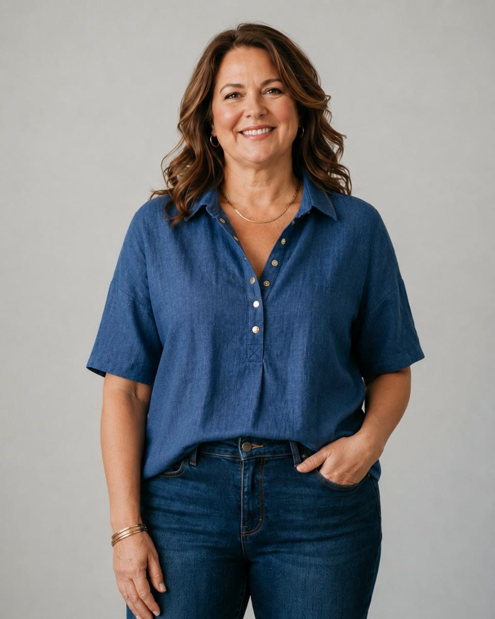 Emma | Relaxed Casual  Blouse