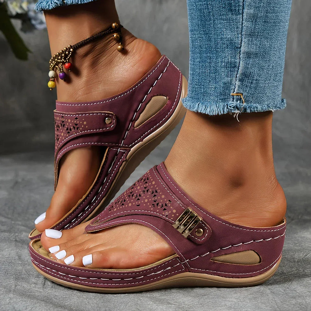 Rynara | Orthopedic Wedge Heel Sandal